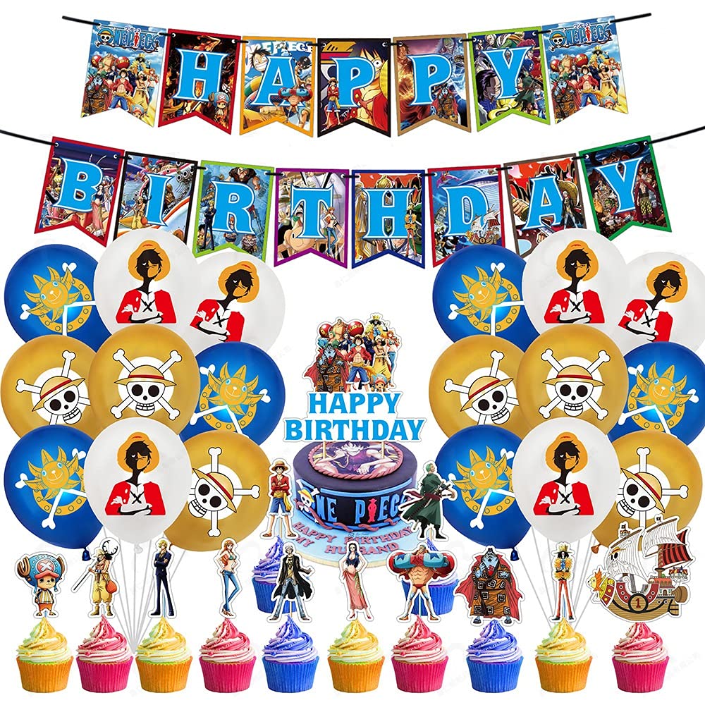 ワンピース　ルフィ & チョッパー　バースデーポートレー ト 2枚セット⭐︎希少⭐︎ Amazon.co.jp: ONE PIECE 誕生日 飾り付け パーティー セット
